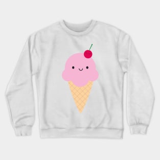 Kawaii Ice Cream Cone Crewneck Sweatshirt